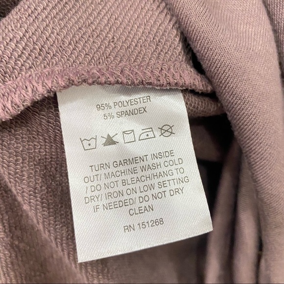 Kay Unger Across Chest Logo Print Sweatshirt Crew Neck Mesh Insert In Sleeves L - Picture 6 of 6